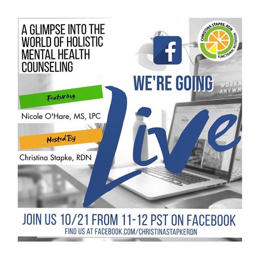 You are currently viewing A Glimpse Into Holistic Mental Health Counseling: Interview with Christina Stapke, RDN